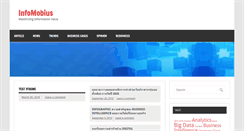 Desktop Screenshot of infomobius.com